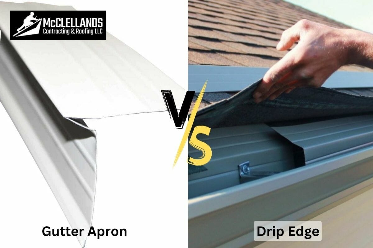 Gutter Apron vs. Drip Edge: What’s the Difference?
