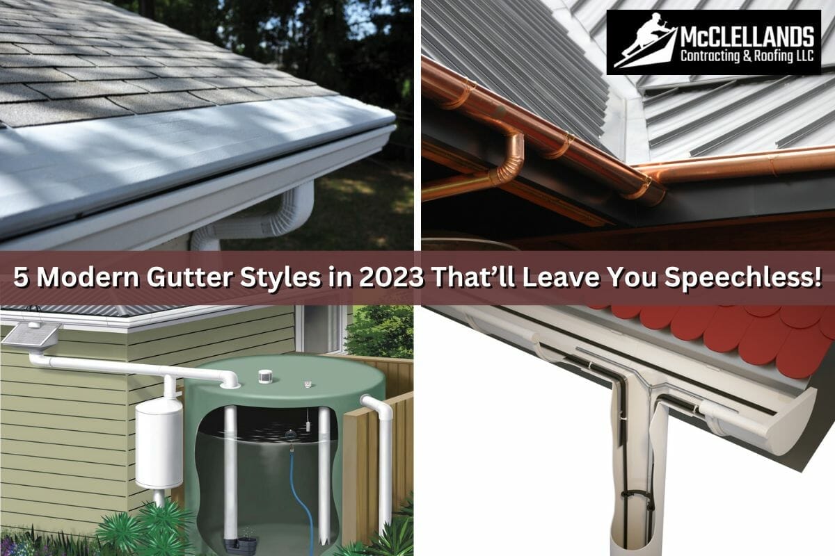 5 Modern Gutter Styles in 2023 That’ll Leave You Speechless!