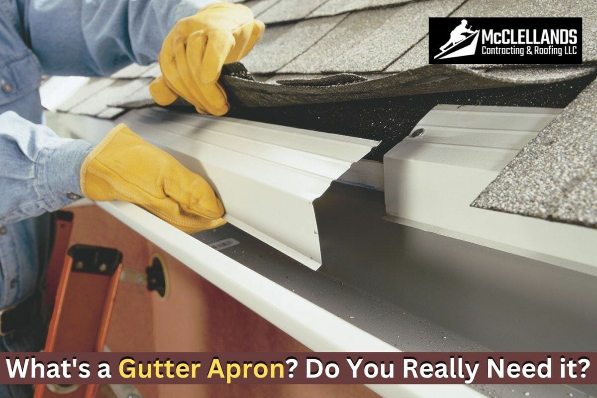 What’s a Gutter Apron? Do You Really Need it?