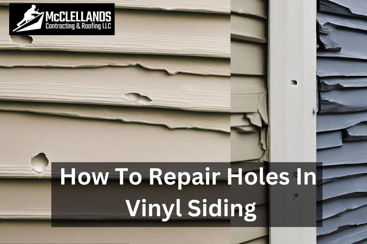 How To Repair Holes In Vinyl Siding